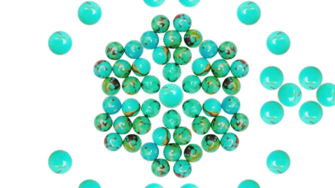 Natural turquoise Color blue Shape round Size10m Weight 1.1g cabochon jewelry