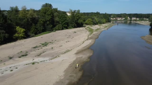 Allier River Valley by Drone Dji Mini 2 - Center of France