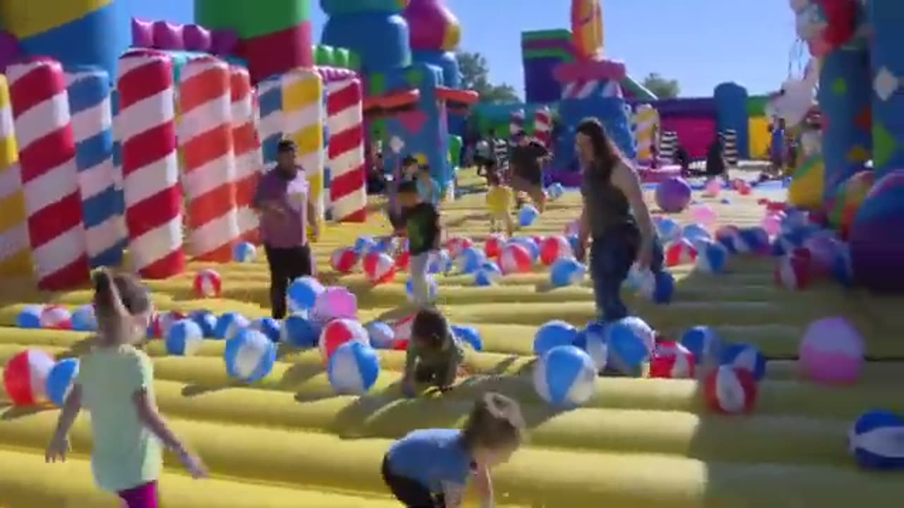 Weekend Break: World's biggest bounce house in Skokie