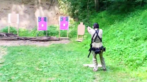 Rifle/Pistol Barricade Shooting Drill!