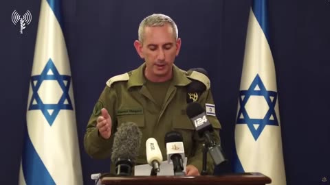 A Briefing by IDF Spokesperson RAdm. Daniel Hagari