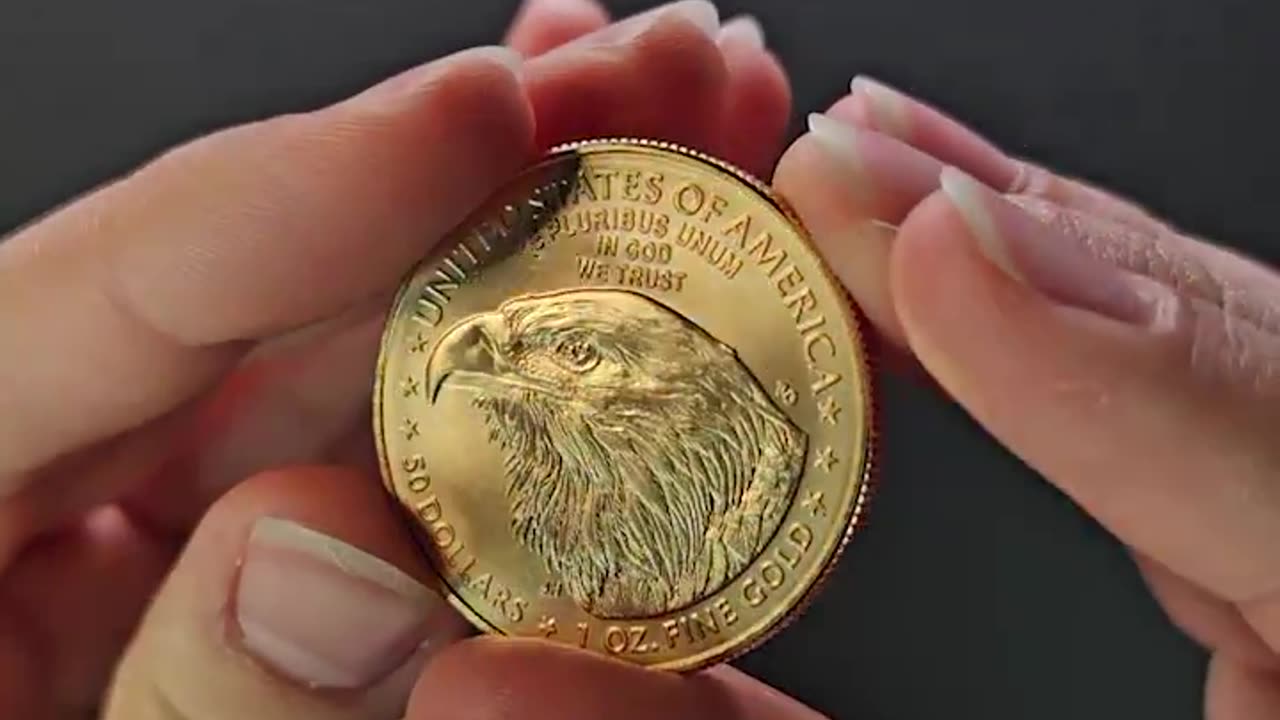 American Gold Eagle official gold coin of the United States