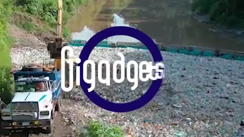 Brilliant way to clean trash from the rivers, oceans, stream