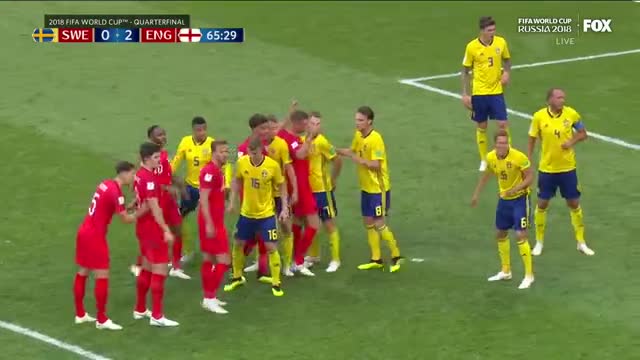 Sweden Vs England - 7th July 2018 - 59th Match - 3rd Quarter Final