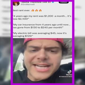 TikTokers Agonizing Gut-Wrenching Economic Crisis Reaction