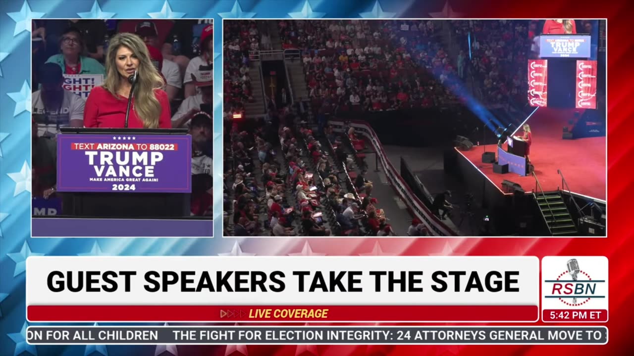 Shelli Boggs Full Speech 8/23/2024 Glendale AZ Trump Rally