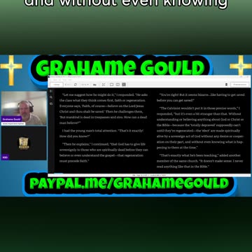 Unveiling the Mystery - Regeneration Before Faith?