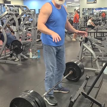 405lbs deadlift , Crazy old man