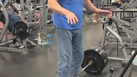 405lbs deadlift , Crazy old man