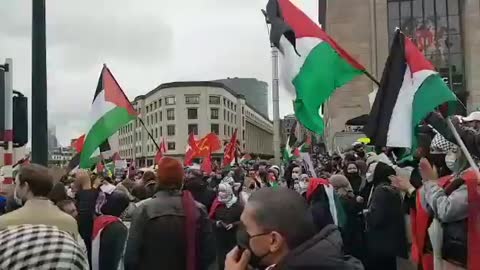 Belgium: Muslims Chant to Murder Jews during anti-Israel Demonstration