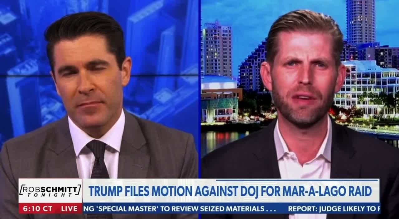 Eric Trump reveals what Mar-a-Lago FBI raid was REALLY about:
