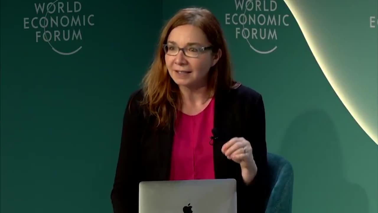 WEF's Katharine Hayhoe claims 'unprecedented' climate change—ignores historical temperature shifts.