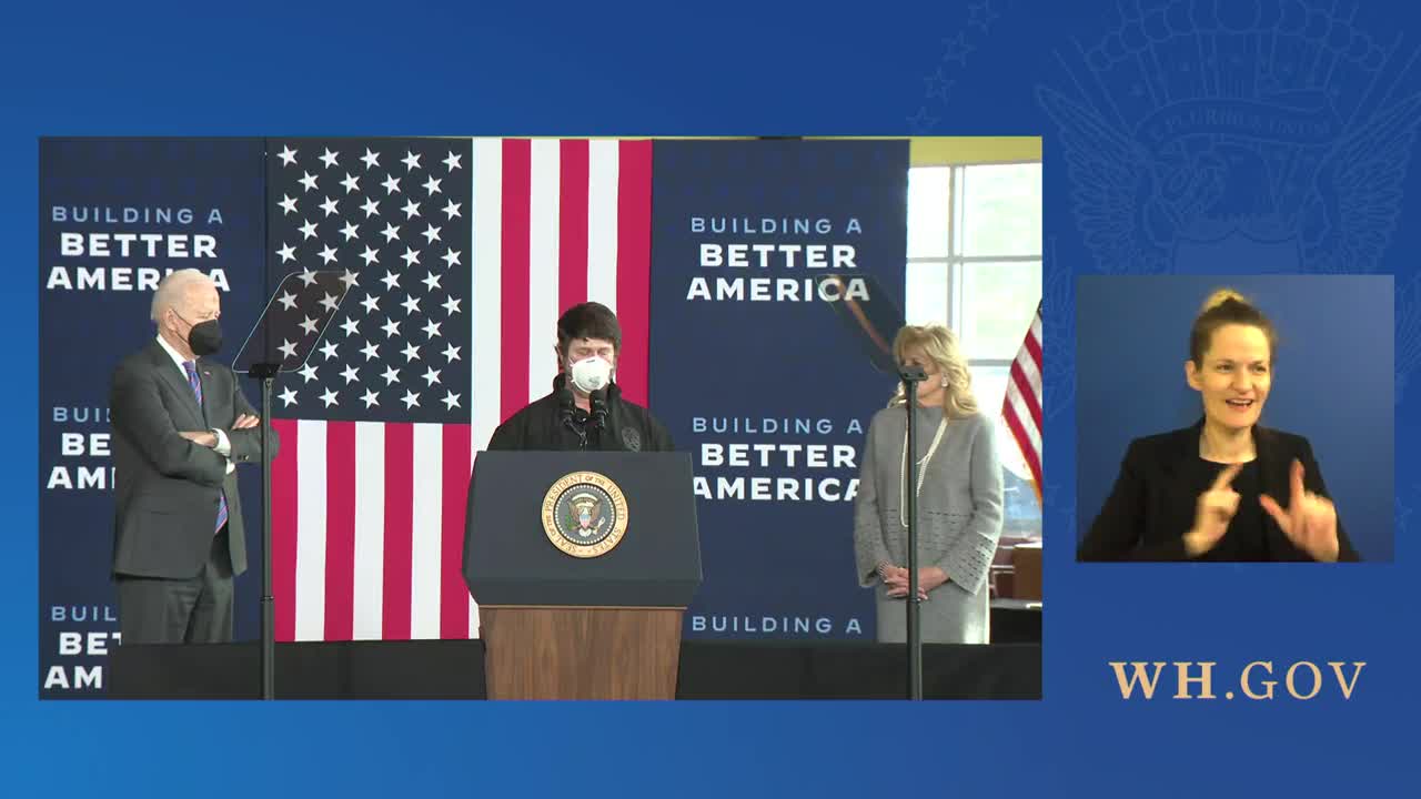 President Biden and The First Lady Deliver Remarks on Building a Better America