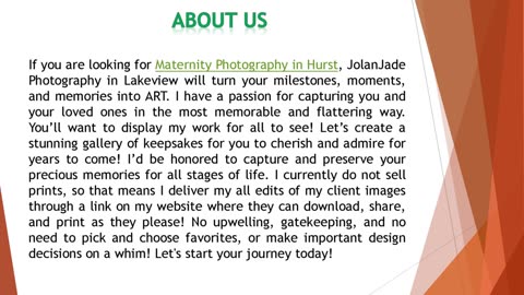 If you are looking for Maternity Photography in Hurst