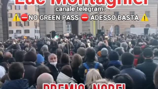 I NON VACCINATI SALVERANNO L'UMANITA' le parole del premio nobel LUC MONTAGNIER A MILANO 01/2022