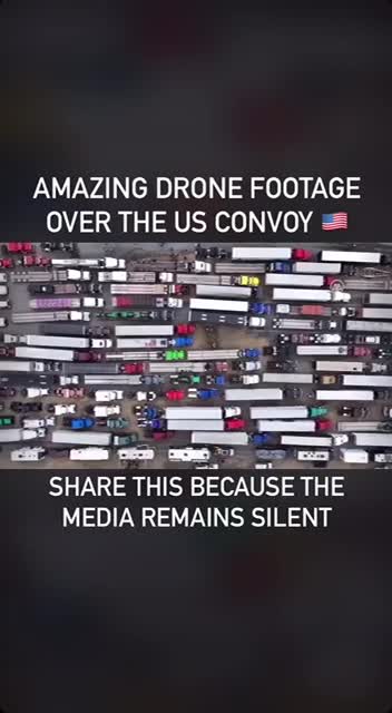 The US Trucker Convoy 🇺🇸