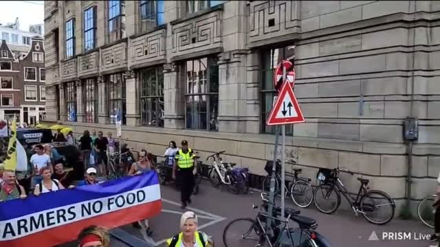 Amsterdam: Massive No Farmers, No Food protest against Agenda 2030