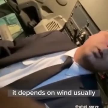 Pilot says there’s no curve and that relative to pilots, Earth is a level stationary plane.