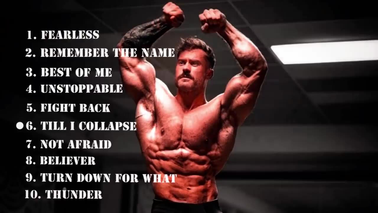 Best workout motivational songs