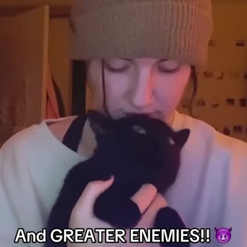 Don't get on a black cat's bad side! 🐈‍⬛🤣