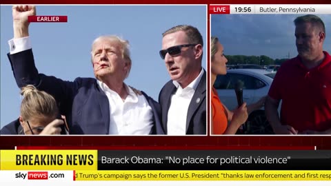 BREAKING_ Witness describes the moment gunshots rang out at Trump rally