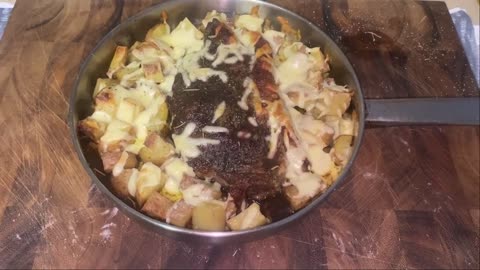 #Organic #Steak with #cheese & #potato #side