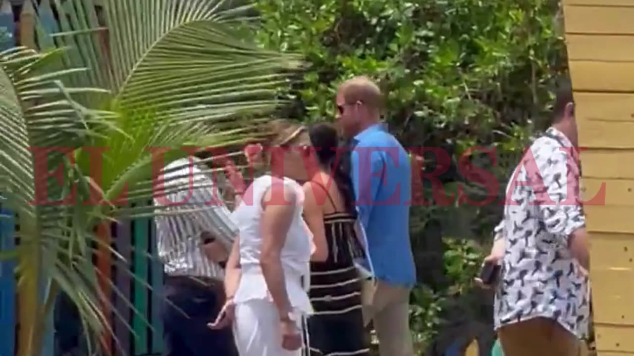 Video: llegada de Meghan Markle y el príncipe Harry a La Boquilla