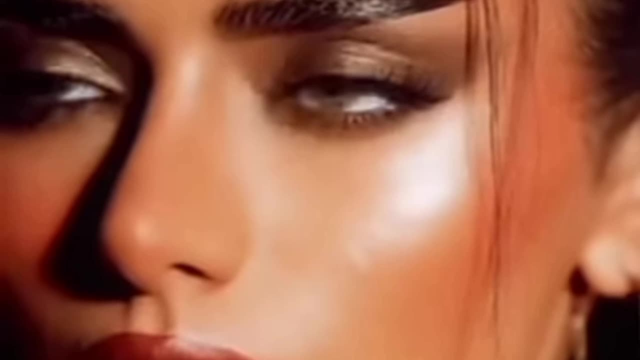 Soft bronze makeup for special occasions