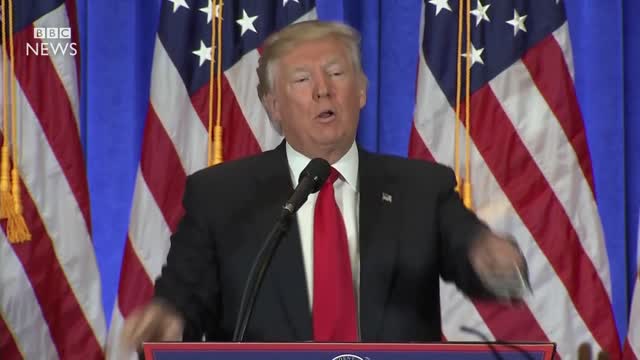 President Elect Donald Trump shuts down CNN reporter