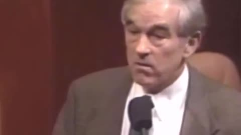 Ron Paul discussing foreign aid.
