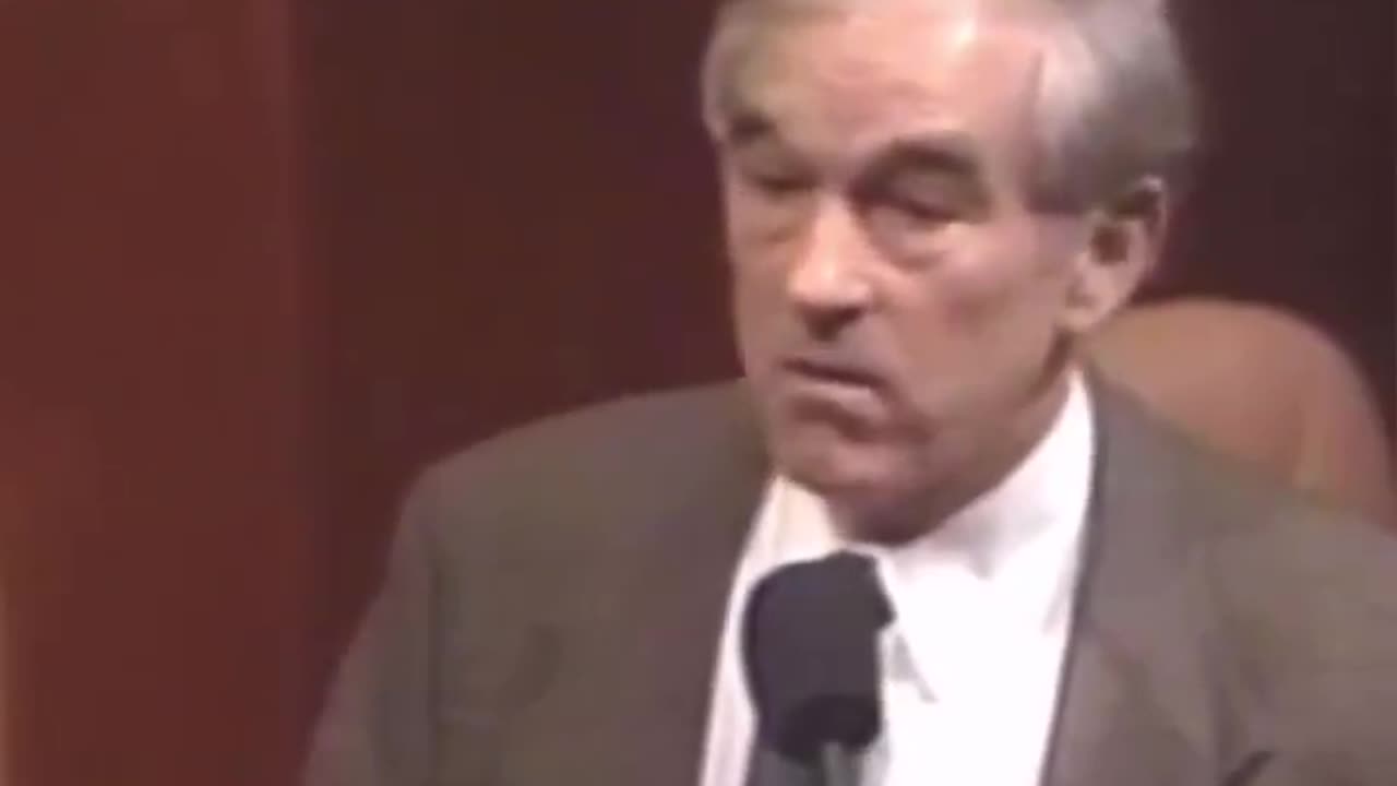 Ron Paul discussing foreign aid.