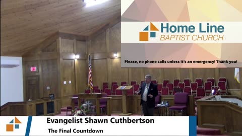 Evangelist Shawn Cuthbertson // The Final Countdown