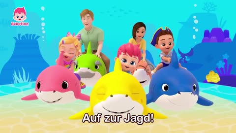 Baby Hai dü dü dü dü dü 🦈 _ 1 Stunde _ Sing mit Bebefinn _ Bebefinn Deutsch - Kinderlieder