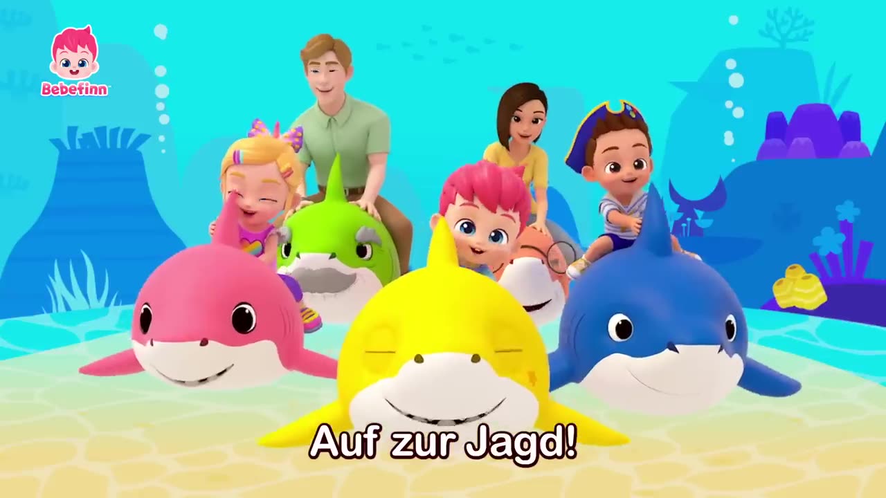 Baby Hai dü dü dü dü dü 🦈 _ 1 Stunde _ Sing mit Bebefinn _ Bebefinn Deutsch - Kinderlieder