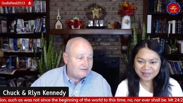 God Is Real! Join us Monday-Friday 5:30 am Eastern Time! Chuck & Rlyn Kennedy