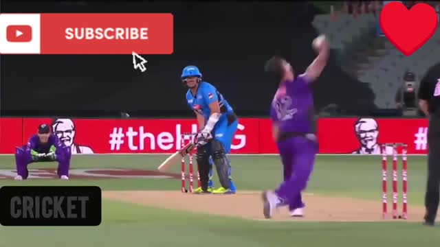 Shaun tait, Unplayable Yorker in BBL cricket! Stunning Ball by tait