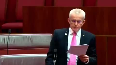 AUSTRALIAN SENATOR MALCOLM ROBERTSON EXPOSES THE WEF AGENDA IN PARLIAMENT 🔥