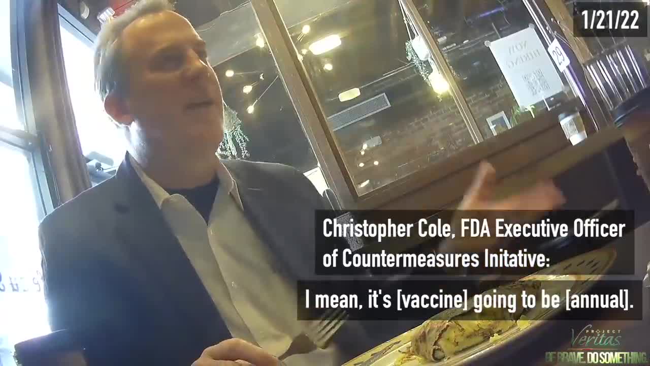 Project Veritas Reveals FDA Exec: ‘Biden Wants To Inoculate As Many People As Possible’