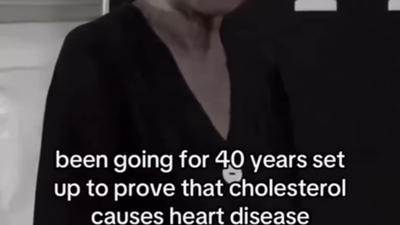 Cholesterol levels 40 years ago