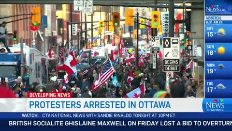 Rolling Thunder protesters arrested in Ottawa