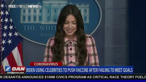 White House Imports Celebrities To Produce COVID Vaccine Propaganda Videos