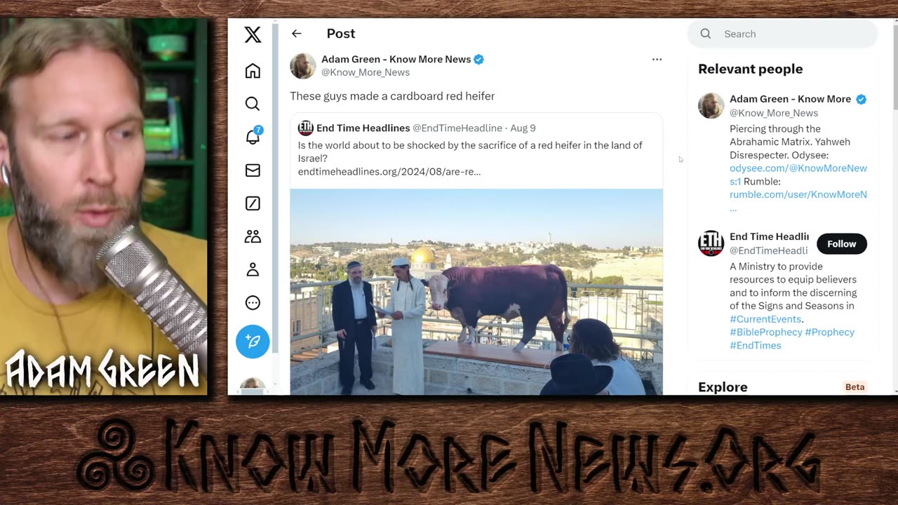 Trump Returns to X, Iran Attack Imminent, Marching toward End Times