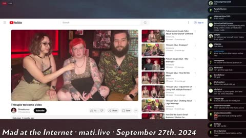 polyamorous weirdos - Mad at the Internet (September 27, 2024)