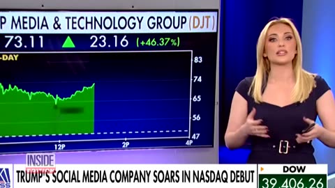 Donald Trump's Truth Social Stock Soars on 1st Day Trading,