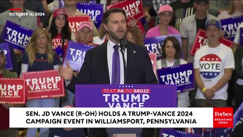 JD Vance Defends Trumps Proposed Tariffs- The Whole Point Is To Make More Things In America