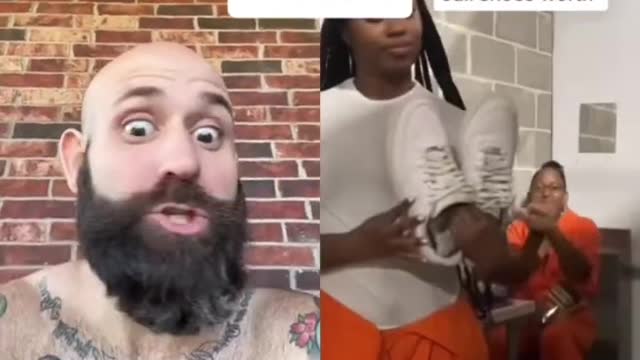 They have #TIKTOK in #prison for real?! #phone #jail #trending #reaction #shorts