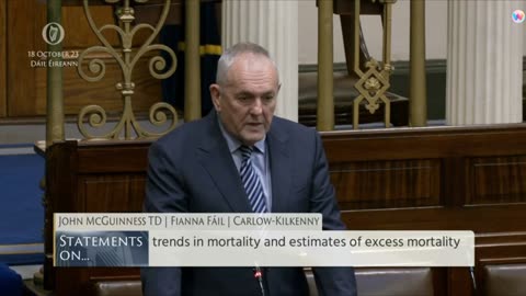 John McGuiness-Dail Eireann Excess Deaths Debate 18-10-23