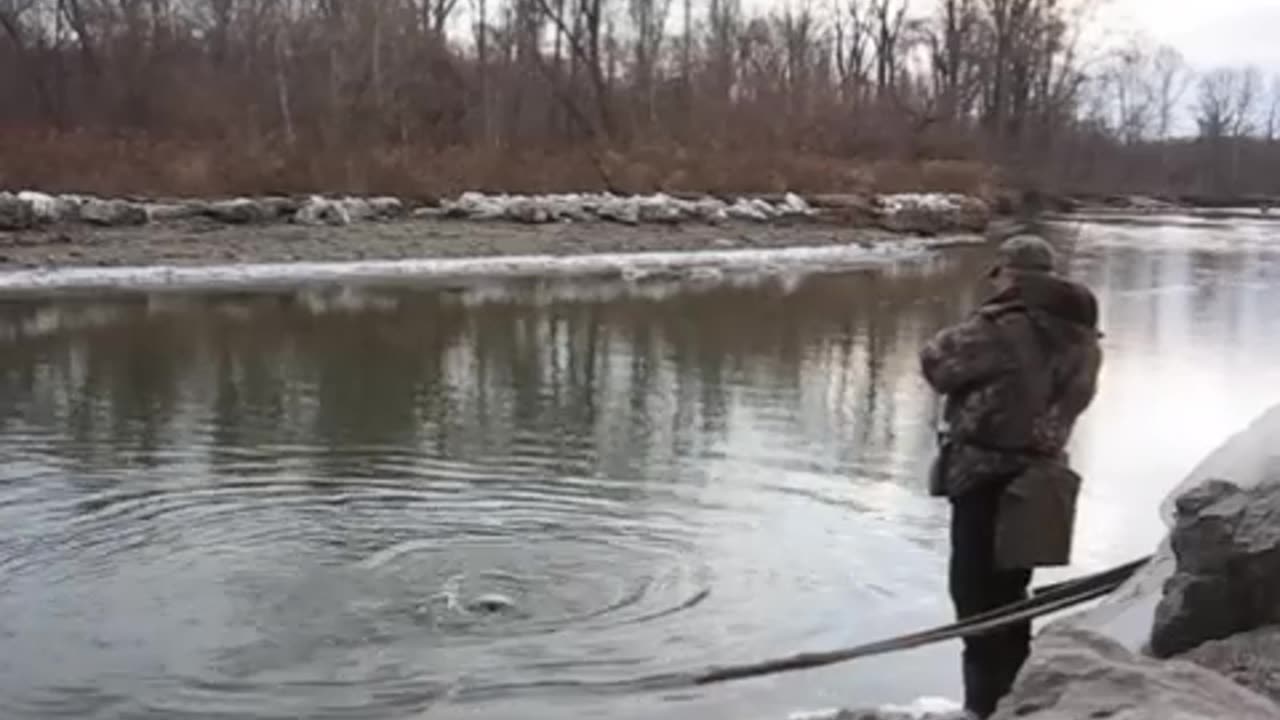 Steelhead Catch, one cast, 120 seconds!