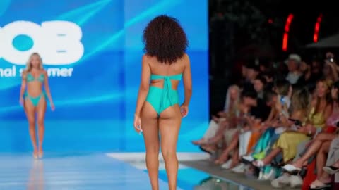 "Cathyliana Santiago-Nuñez in Stunning Slow Motion | Miami Swim Week 2024 Highlights"