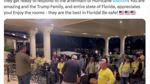 Trump Doral in Miami Florida Hosts Florida Power & Light Linemen